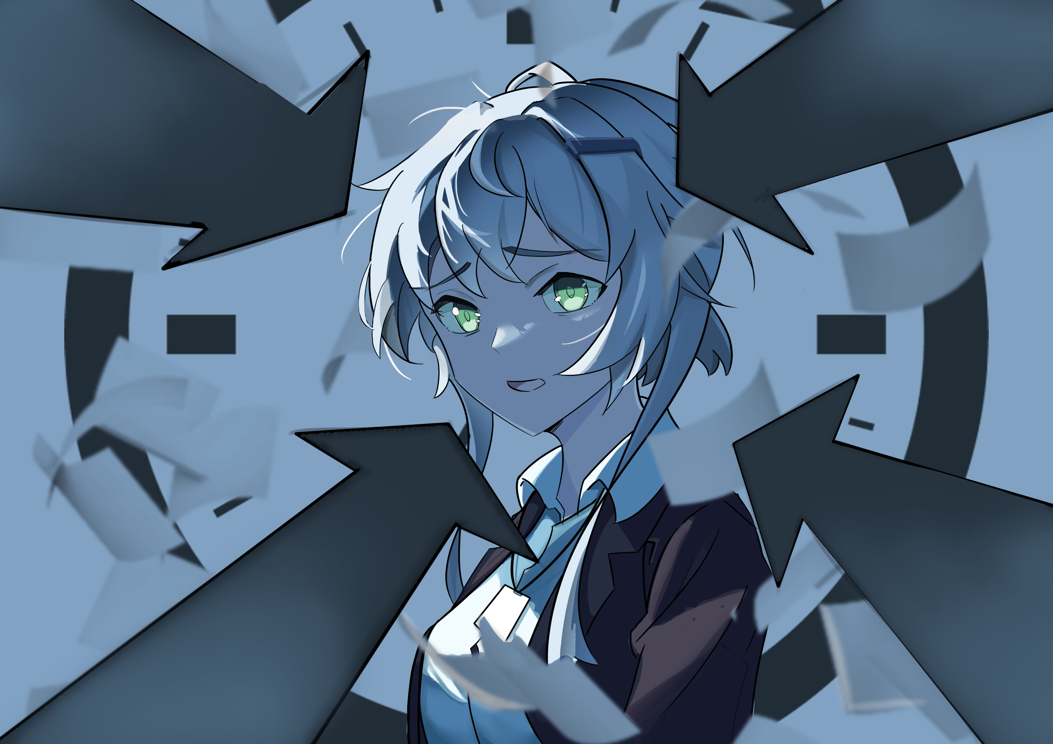 晚安世界，但是加班